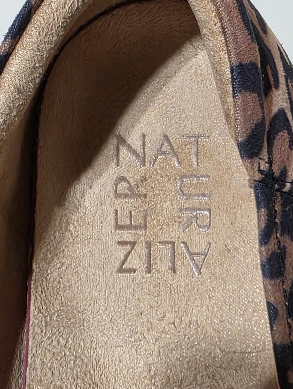 NATURALIZER LEOPARD FLEXY BALLET FLAT SZ 10 - Picture 9 of 11